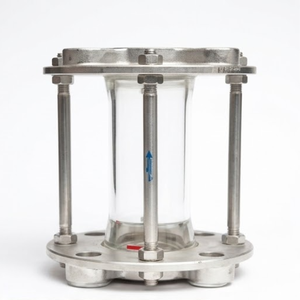 Indicateur de débit tubulaire à bride en acier inoxydable résistant à la corrosion pour la manipulation des fluides - Product Image 1