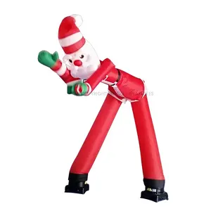 Good Quality Inflatable Air Dancer Santa Claus Tube Christmas Inflatable Sky Dancer Wacky Waving Man