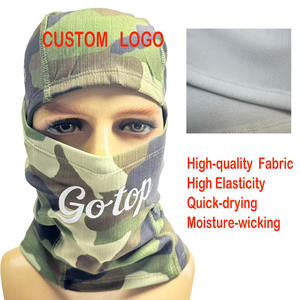<span class=keywords><strong>Balaclava</strong></span> personnalisée avec logo imprimé numériquement, imperméable, coupe-vent, séchage rapide, évacuation de l'humidité, isolation thermique, légère - Product Image 1