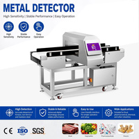 Metalldetektor für Aluminiumfolienverpackungen. Hochpräziser Metalldetektor für Lebensmittel wie Süßigkeiten, Chips und Rindfleisch.