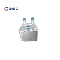 GOMIC Auto Parts 038117021C 038117021D 038117021E Enfriador de aceite Radiador de aceite para VW AUDI BORA CADDY GOLF MK4 A3 A4 PASSAT 1.9TDI