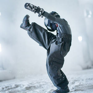 Nouveau pantalon cargo d'hiver FLYSKI 2026 imperméable et coupe-vent, chaud, pour le ski et le snowboard, coupe ample, pour activités de plein air - Product Image 5