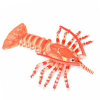 Peluche réaliste de homard australien, super douce, animal en peluche océanique, couverture réconfortante, cadeau amusant pour les fêtes