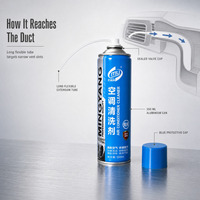 Mousse nettoyante pour climatiseur de voiture MingYangFeng MY-047, spray 550 ml, nettoyage en profondeur sans démontage de l'évaporateur et des aérateurs pour climatisation automobile
