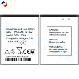 Batterie rechargeable de qualité originale DBS-1350A 1350mAh pour téléphones mobiles <span class=keywords><strong>Doro</strong></span> 7050 7060 - Product Image 3