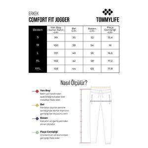 Pantalon de jogging Tommylife pour homme, coupe confortable, taille élastique, respirant, décontracté, anthracite mélangé - Product Image 1