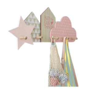 Nuovo Gancio Appendiabiti da Parete di Design Personalizzato in Legno per Cappelli e Vestiti, Decorazione Murale per la <span class=keywords><strong>Casa</strong></span> - Product Image 3
