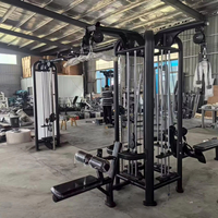 Nouveau design, prix usine, équipement de fitness multi-stations 5 postes pour quatre personnes, machine multi-stations 4 postes