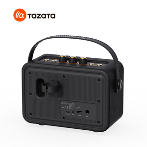 ลำโพงคาราโอเกะบลูทูธ 40W ลำโพงหนังคลาสสิกแบบพกพา ลำโพงไร้สายสไตล์เรโทร สำหรับงานปาร์ตี้/ใช้ในบ้าน - Product Image 3