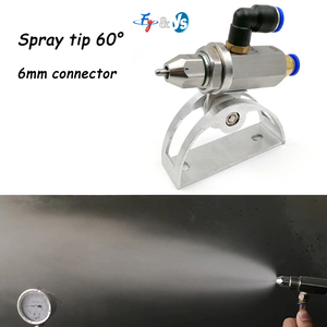 Buse de pulvérisation micro-sonique à brume, buse d'atomisation et de mélange d'eau et d'air pour humidification des mines de charbon SK508 SV-882 SV-980 - Product Image 5