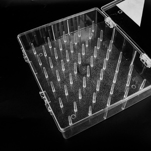 29547 50 Spools Thread Organizer Plastic <strong>Collapsible</strong> Home Embroidery <strong>Storage</strong> <strong>Box</strong> - Product Image 5