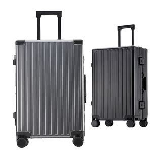 Cadre en aluminium approuvé par la compagnie aérienne Noble <span class=keywords><strong>TSA</strong></span> Bagages Logo personnalisé Valise PC à coque rigide Roues pivotantes Style de luxe Poids léger - Product Image 5