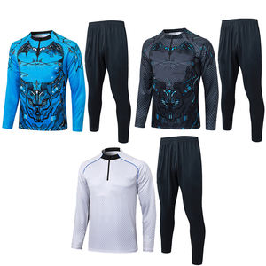 2025 venta al por mayor de fútbol Jersey Napoli ropa deportiva chándal Barcelonaa chaqueta de fútbol de manga larga para hombres conjunto de chándal de fútbol - Product Image 1