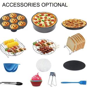 Freidoras de Aire Comerciales y Domésticas Inteligentes con Pantalla a Color, Control Digital, Menús Múltiples, Nuevas, Económicas, en Oferta, 8L, 2 Niveles de Calor - Product Image 6