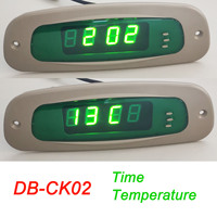 Bus Coach 12V 24V Accesorios interiores Led Reloj de pantalla electrónica digital para Volvo Benz Scania Bus