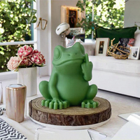 Bougie en cire de soja en forme de doigt d'honneur animalier, au style amusant personnalisé et finition soignée, pour cadeau farfelu de Thanksgiving