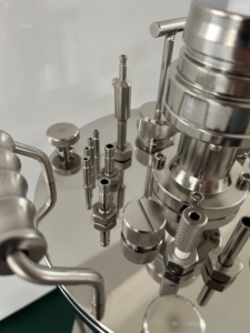 Sistema do biorreator do fermentador do laboratório com multi-navio & controle inteligente para a pesquisa microbiológica da fermentação - Product Image 4