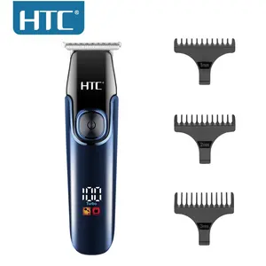 HTC AT-588 profession elles T-Blade-Null schneiden für Friseur und Lithium-Batterie-LED-Anzeige für den Heimgebrauch Haars ch neider mit zwei Geschwindigkeiten