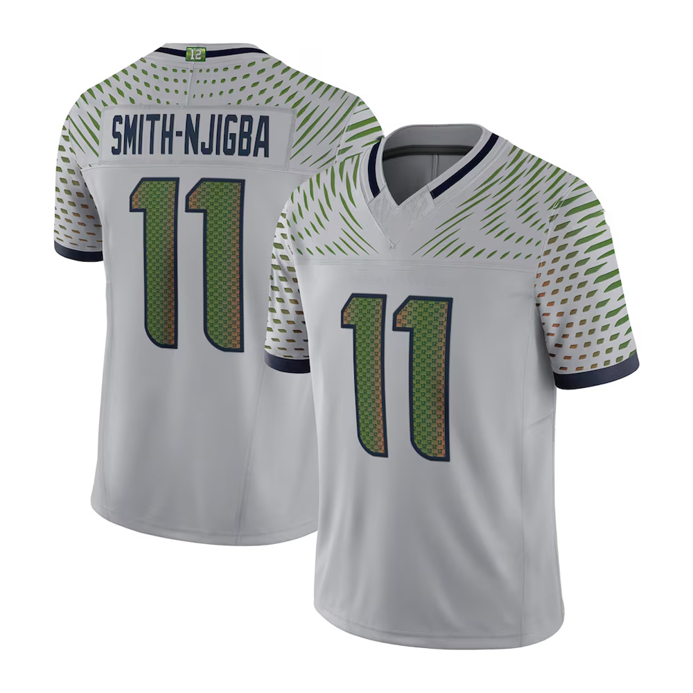 11#Smith-Njigba-Wolf Grigio