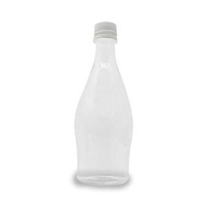 大肚设计独特瓶包装空苏打宠物果汁瓶16盎司透明塑料瓶 - Product Image 1