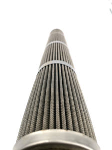 Customized Stainless Steel 304/316L Pleated Mesh <b>Filter</b> Cartridge Folding <b>Filter</b> Elements Flange Product <b>Filter</b> <b>Supplies</b> - Product Image 5