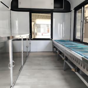 รถเข็นขายอาหารเคลื่อนที่แบบแคปซูลขนาดกะทัดรัด - สำหรับใช้งานเชิงพาณิชย์ โครงสร้างโลหะ รับประกัน 1 ปี <span class=keywords><strong>พับ</strong></span>เก็บ<span class=keywords><strong>ได้</strong></span>และพกพาสะดวก - Product Image 6