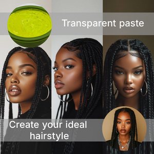Dernier produit Gel pour les <span class=keywords><strong>cheveux</strong></span> de bébé lisses pour femmes sans flocons blancs Gel coiffant à tenue ferme et forte - Product Image 5