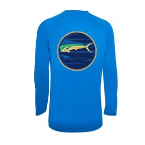 Sublimation 100 Polyester Spandex Fishing Jersey Shirts Upf50+ Fly Fishing Shirt - Product Image 5
