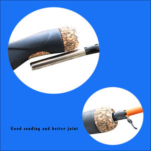 Canne à pêche en carbone pour enfants de 24'' à 36'' pour la pêche en eau douce et sur glace avec poignée en liège et moulinet pour jeunes pêcheurs - Product Image 5