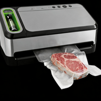 Sac sous vide de qualité alimentaire PET/Nylon/PE transparent, résistant aux hautes températures, pochette sous vide anti-humidité pour le stockage des aliments