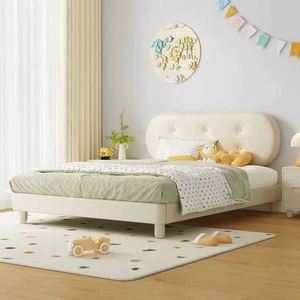 2025 New Modern Kids Princess Daybed with Cotton Upholstery for Boys & Girls Full Size Wood <b>Frame</b> Comfortable for Small Bedrooms - Product Image 3