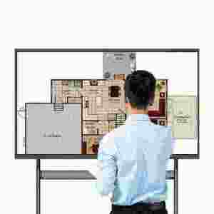 Panel interactivo <span class=keywords><strong>Pizarron</strong></span> Infantil de 65 pulgadas, tablero de enseñanza ODM, todo en una pantalla táctil, pizarra interactiva - Product Image 2