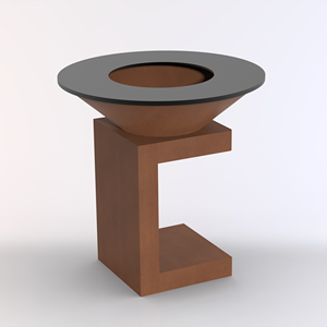 Nouvelle Conception Vente en Gros 2 en 1 Poêle à Bois Multifonctionnel Durable Barbecue Extérieur - Product Image 4