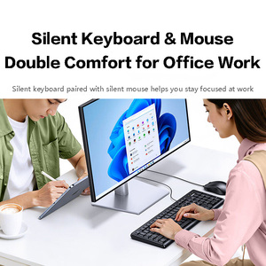 UGREEN Wired Keyboard and Mouse Combo 103 <b>Keys</b> Membrane Keyboard 1600DPI <b>USB</b>-A Wired Mute Office Keyboard Mouse Set for Desktop - Product Image 3