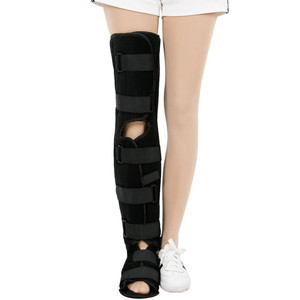 Msn <b>Thigh</b> Ankle Brace Sml Black Lower Limb <b>Support</b> Fixation Brace For Legs - Product Image 3