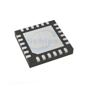 24 VFQFN Exposed Pad Clock Timing 9DBU0241AKILFT Wholesale Electronic Components VFQFPN 4.00X4.00X0.90 MM, 0.50MM Original - Product Image 1