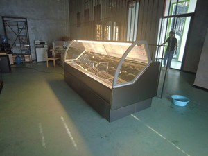 Réfrigérateur commercial de 2,5 m, vitrine alimentaire, portes en verre <span class=keywords><strong>économique</strong></span>s, réfrigérateur à vendre - Product Image 4