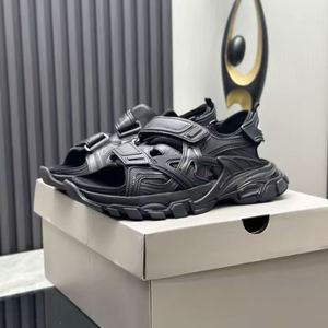 Sandalias de Moda para Hombre con Punta Abierta, Pantuflas de Alta Calidad para Hombre y Mujer, Zapatos de Cuero Genuino, Estilo Deportivo Informal para Caminar al Aire Libre - Product Image 3