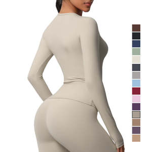 Conjunto de fitness de etiqueta privada Ropa deportiva de fitness para mujer Leggings de alta elasticidad Pantalones cortos Conjunto de yoga - Product Image 5