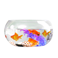 Chine verrerie fabricant verre sphère aquarium sur table vases en verre