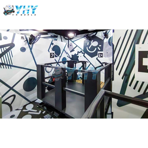 YHY VR Arena Jeu de pistolets de tir à usage public intérieur Travail d'équipe Opération facile <span class=keywords><strong>Simulateur</strong></span> d'itinérance gratuit pour 8 joueurs - Product Image 3