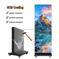 Afficheur LED portable d'extérieur P3.91 P4, écran publicitaire numérique étanche pour salons professionnels, expositions et promotion d'événements en plein air