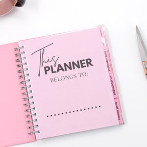 Il popolare mese dell'insegnante con copertina rigida a basso controllo del Moq stampa gli obiettivi giornalieri sono sospesi per il pianificatore giornaliero di grandi dimensioni - Product Image 1