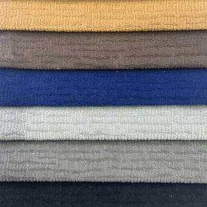 Vente chaude 3100 #   Échantillon Gratuit Tissu de Canapé en <span class=keywords><strong>Velours</strong></span> <span class=keywords><strong>Blanc</strong></span> Effet Froissé Tissu <span class=keywords><strong>Velours</strong></span> Froissé - Product Image 2