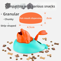 Jouet intelligent de puzzle interactif pour chats, chiens et petits animaux – Distributeur de friandises pour l'entraînement et la distribution de nourriture, en ABS, design moderne