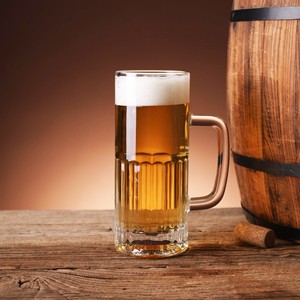 Jarra <span class=keywords><strong>de</strong></span> Cerveza Espesa <span class=keywords><strong>de</strong></span> Gran Capacidad con Asa, Transparente, <span class=keywords><strong>de</strong></span> Cristal, para Uso Comercial, Ecológica y Moderna - Product Image 2