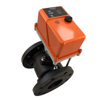 Vanne papillon à bride étanche électrique basse consommation CTF-150NB en fonte ductile DN50-DN150 pour système d'alimentation en eau - Vente en gros usine