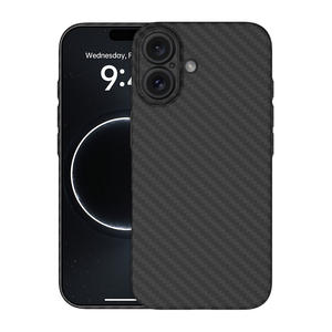 Pour <span class=keywords><strong>iPhone</strong></span> 16 Texture en fibre de carbone PP étui pour <span class=keywords><strong>iPhone</strong></span> 16 Pro Max 6.7 pouces anti-rayures pour <span class=keywords><strong>iPhone</strong></span> 16 étui en carbone - Product Image 3