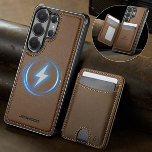 Pour <span class=keywords><strong>Samsung</strong></span> S26 Ultra/A57/A37/A56/A16/A17 – Étui de téléphone avec charge sans fil 2-en-1 et porte-cartes détachable - Product Image 5