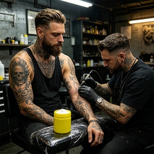 Nueva Crema para Tatuajes 2026, Fórmula Segura y Suave para Estudios de Tatuajes y Salones de Belleza, Envío Rápido Global - Product Image 3